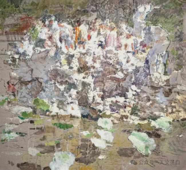 油画技法重构江南精神原乡:张淳“水性质感”改造的突破性探索 书画藏品